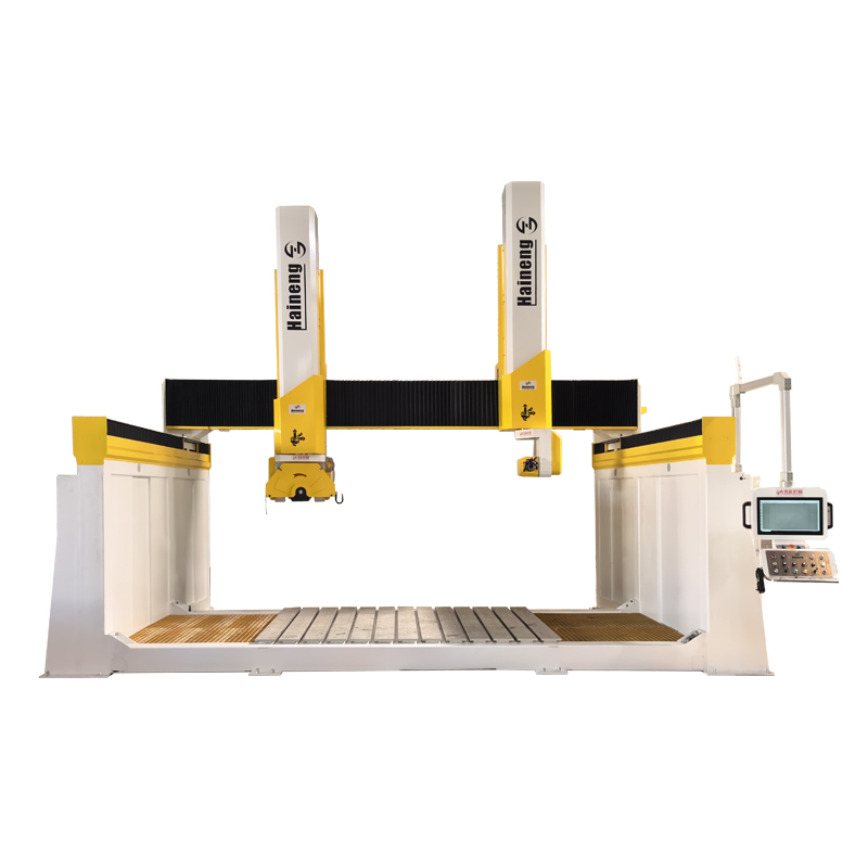 Центар за обработка на CNC со двојна глава со 6 оски
